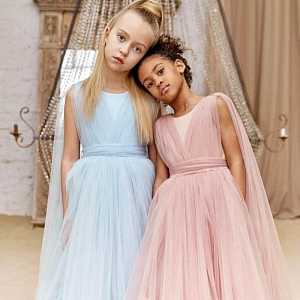 Платье Sofindy "Aurora", голубое